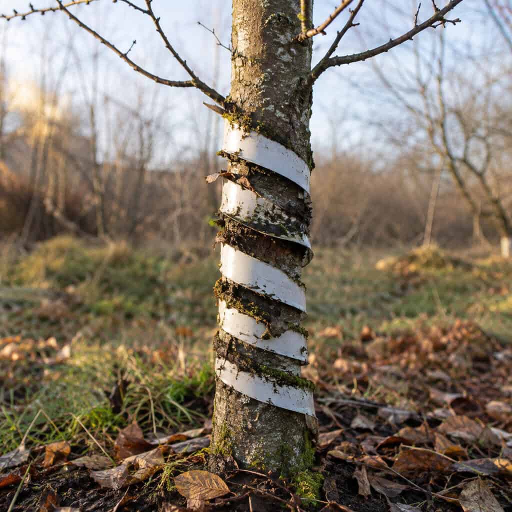Plastic Spiral Tree Trunk Wrap