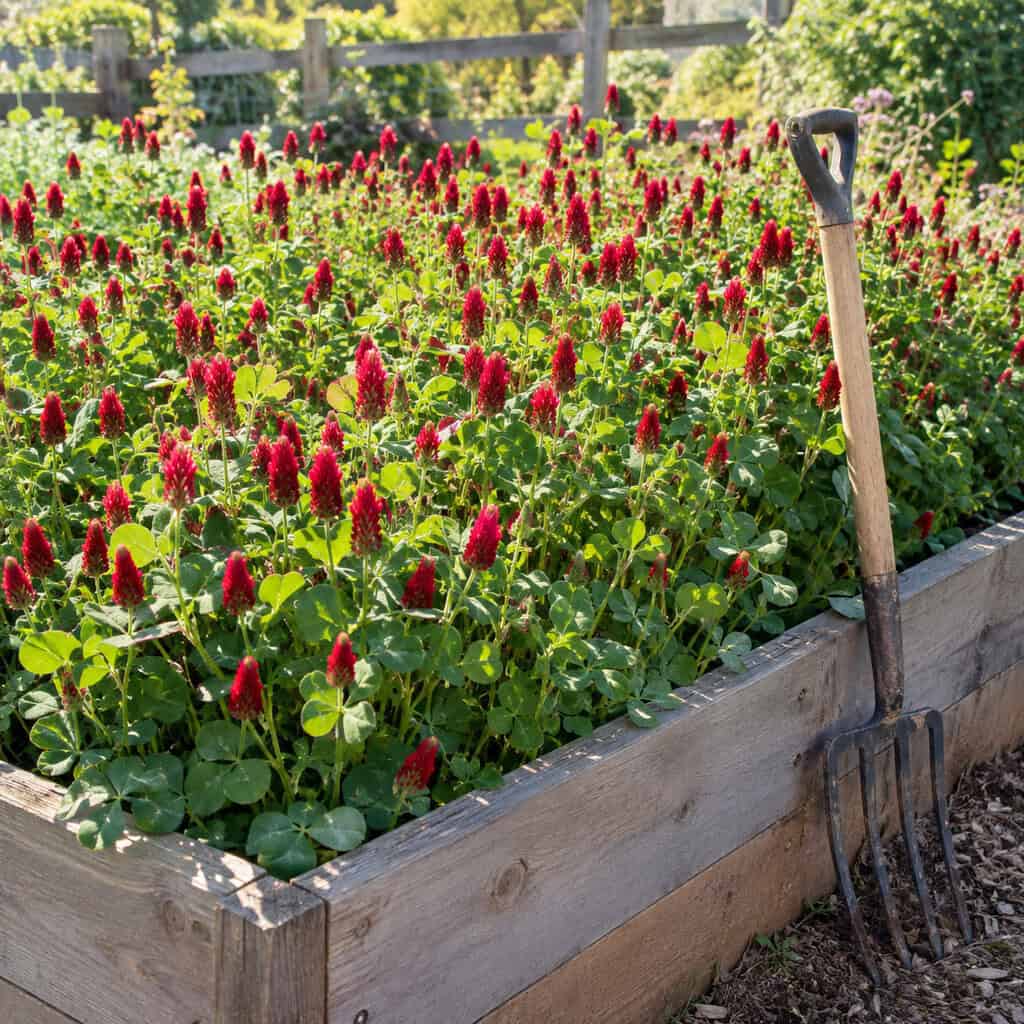 Crimson Clover Cover Crop
