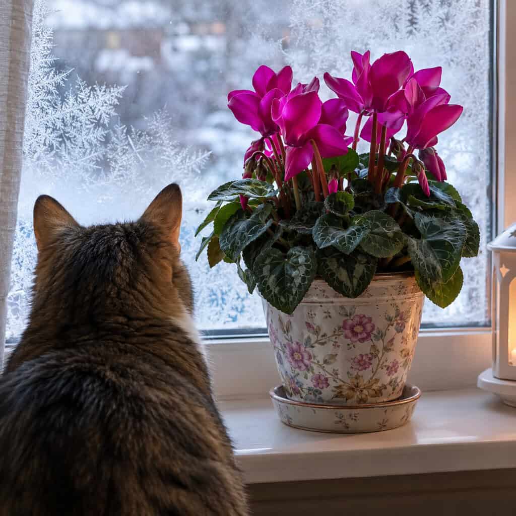 Cyclamen From the Seasonal Rack