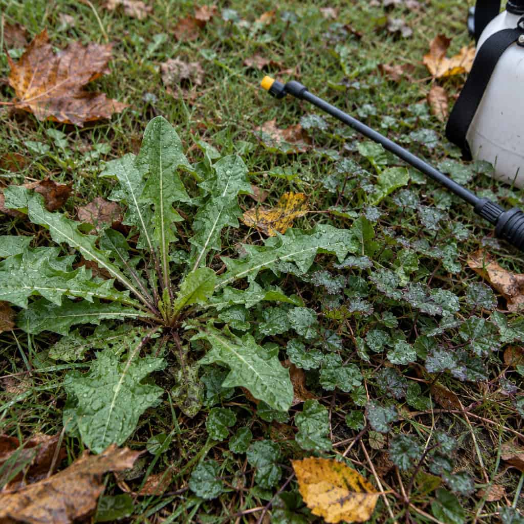 Waiting Until Spring to Kill Broadleaf Weeds