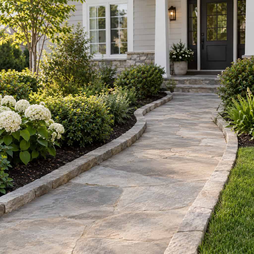 Hold the Hardscape to Two Materials