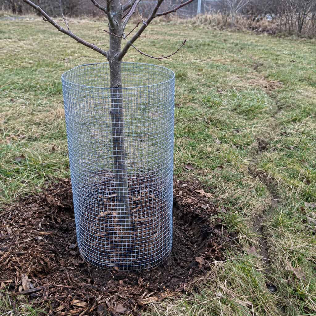 Vole-Proof the Trunks and Bed Edges
