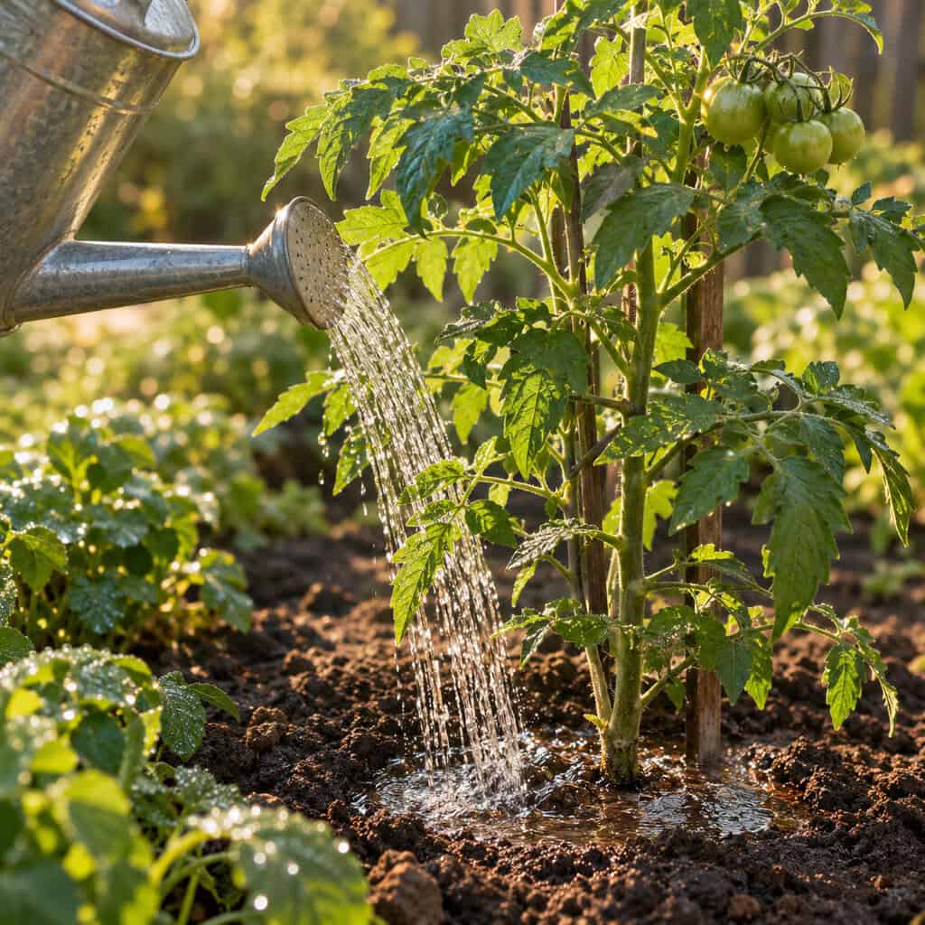 Watering Deep, Early, and at the Roots