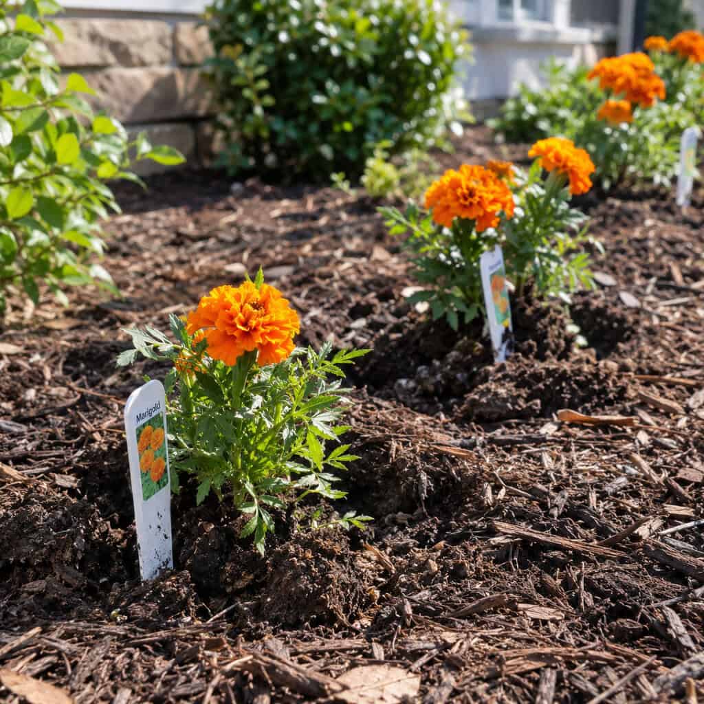 Annuals Still Wearing Their Garden-Center Tags