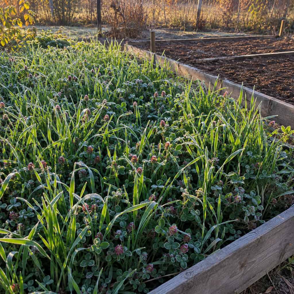 A Winter Cover Crop Instead of Bare Dirt