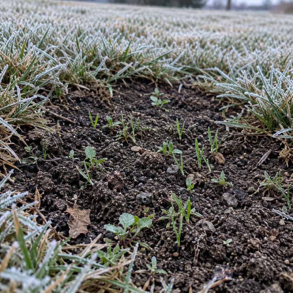 Leaving Bare Spots Open All Winter