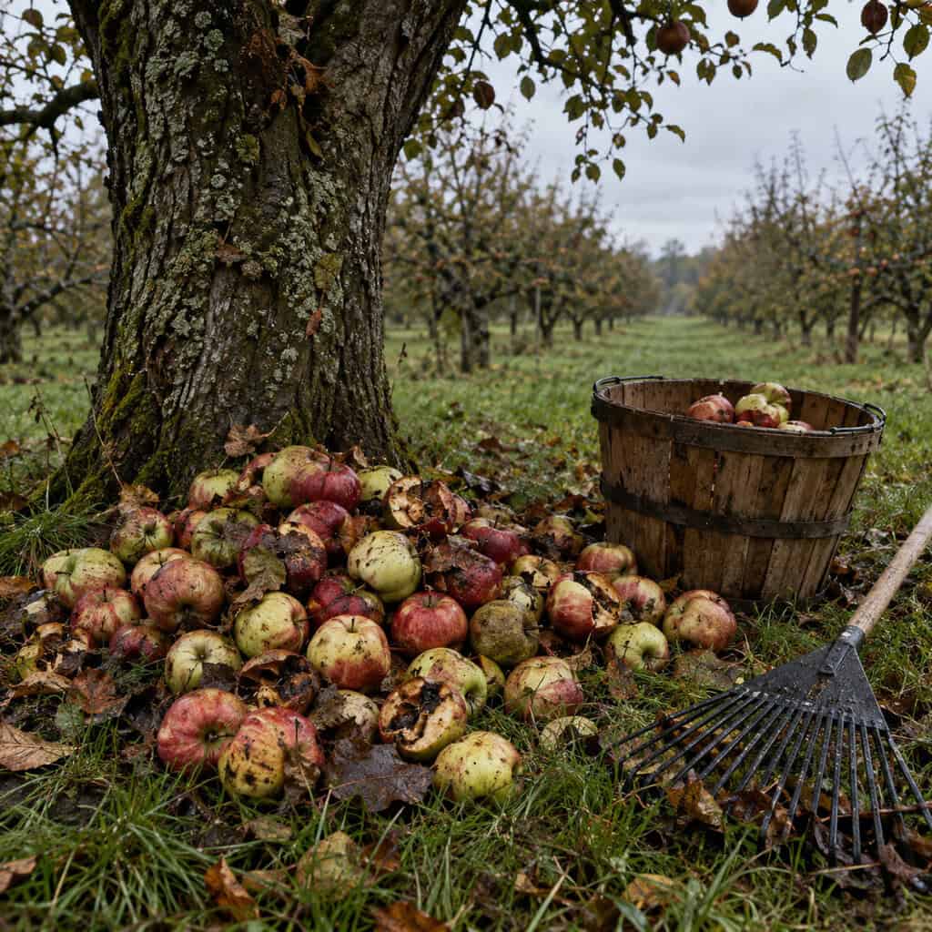 Raking Up Every Windfall Apple