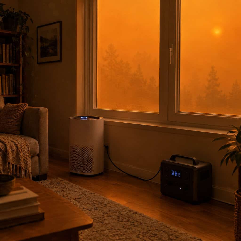 Wildfire Smoke Days Without Opening a Window