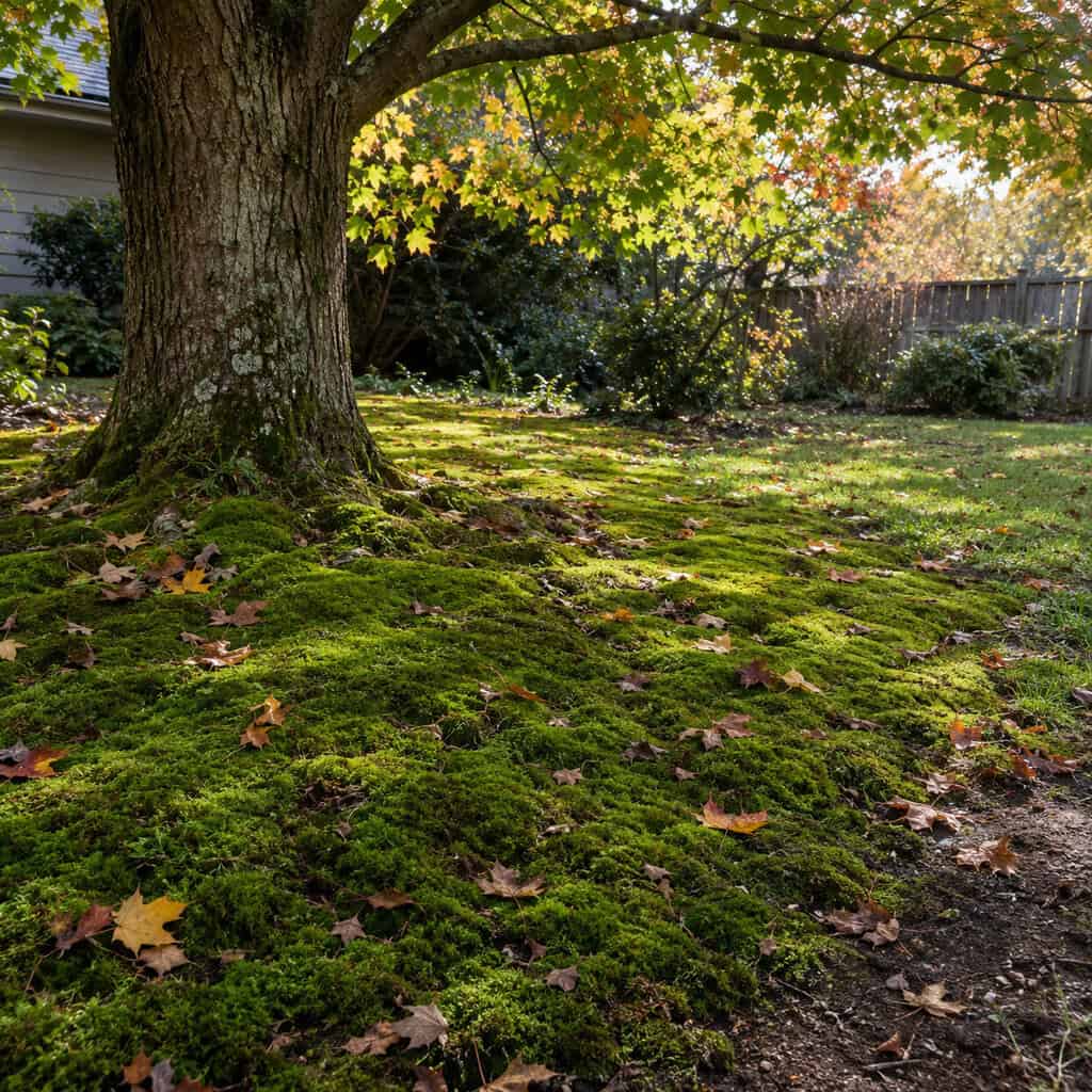 Moss Killer for the Shady Side of the Yard