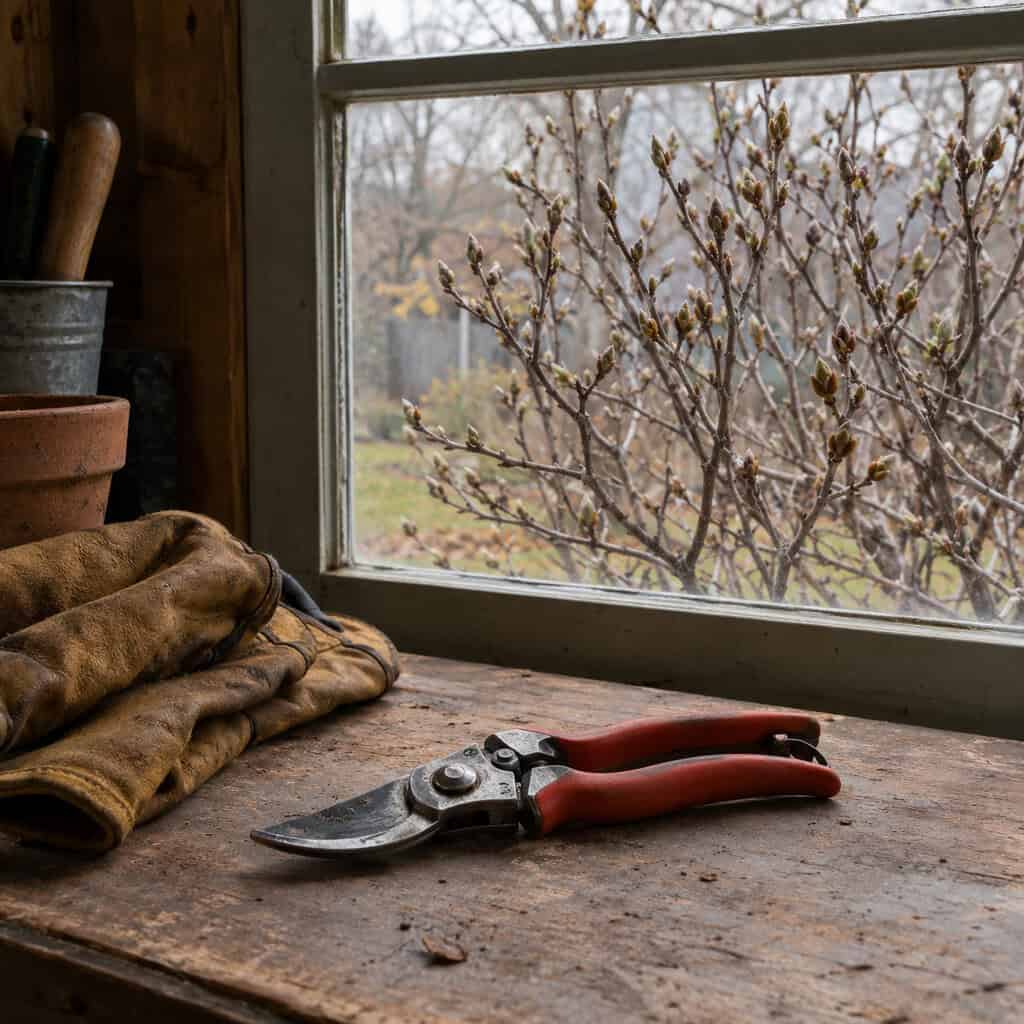 Put the Pruners Away for the Spring Bloomers