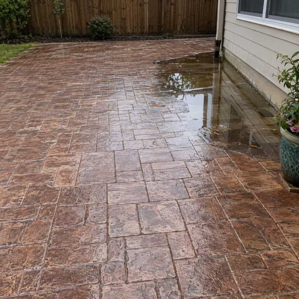 Paving the Whole Backyard