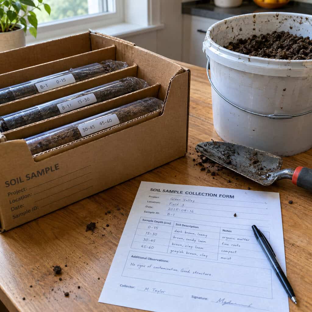 A Soil Sample Mailed to the County Agent