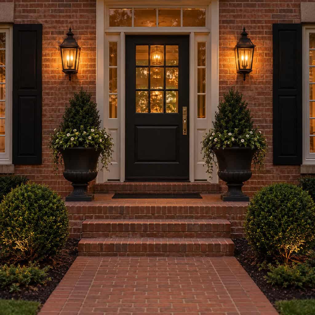 Make the Front Door Symmetrical