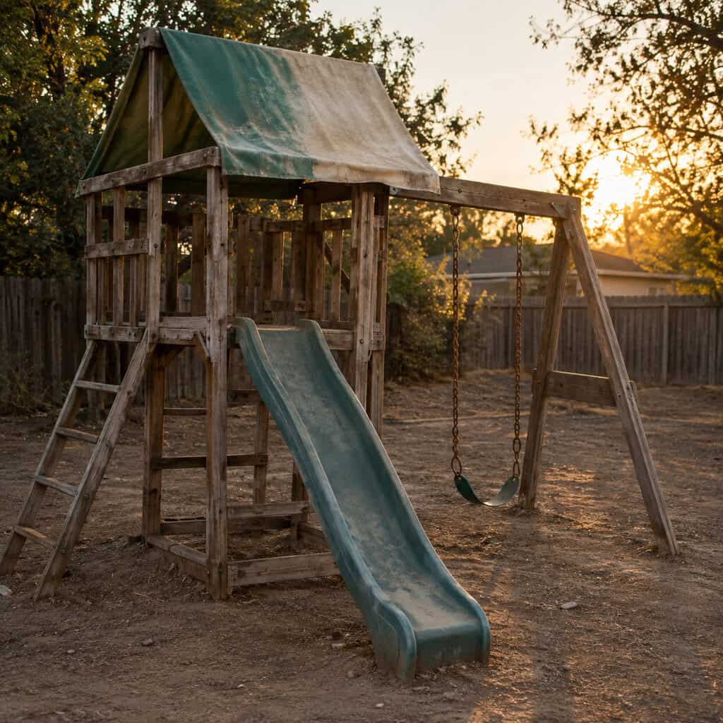 The Swing Set Nobody Has Played On in Ten Years