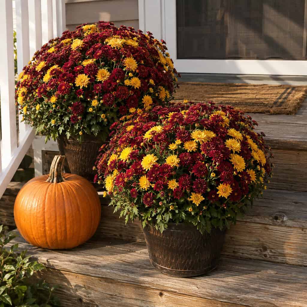 Florist Mums Sold as "Hardy" Fall Color