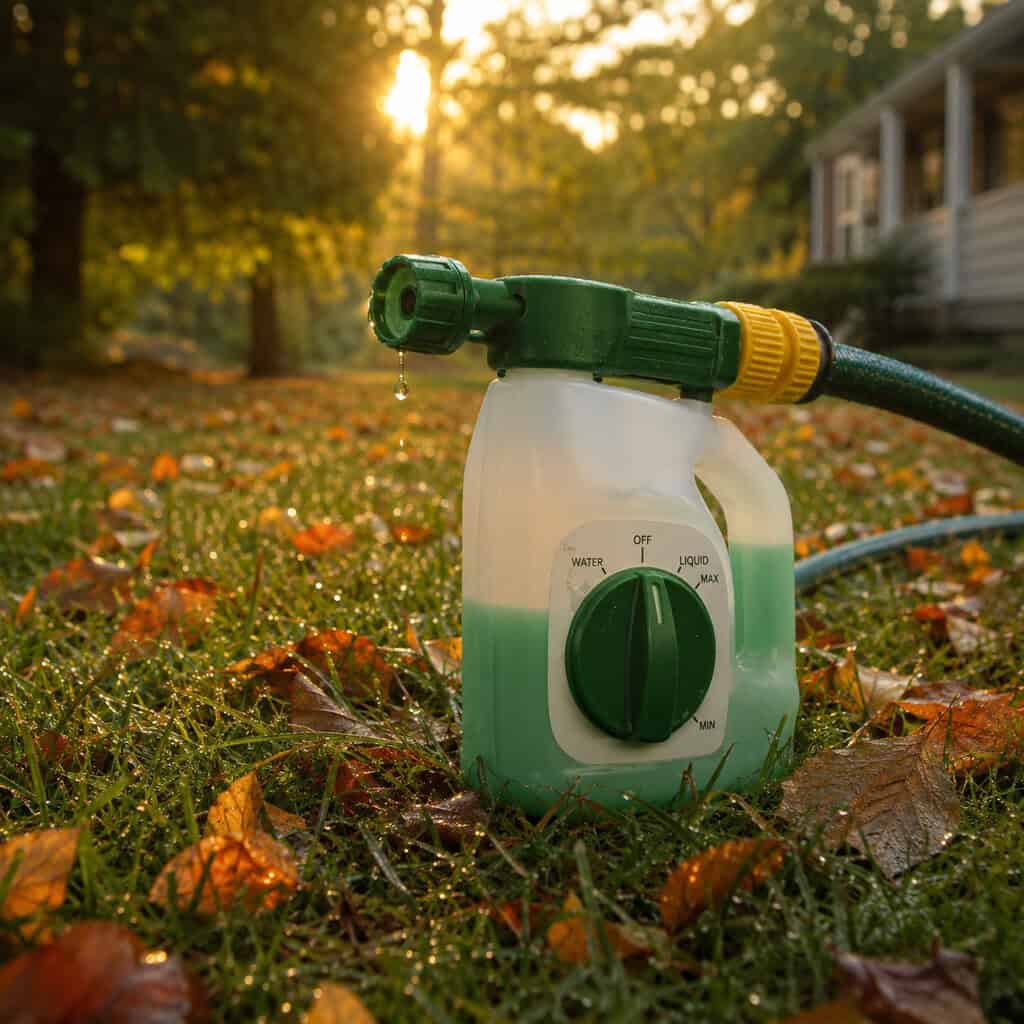 Hose-End Lawn "Tonics" and Biostimulant Boosters