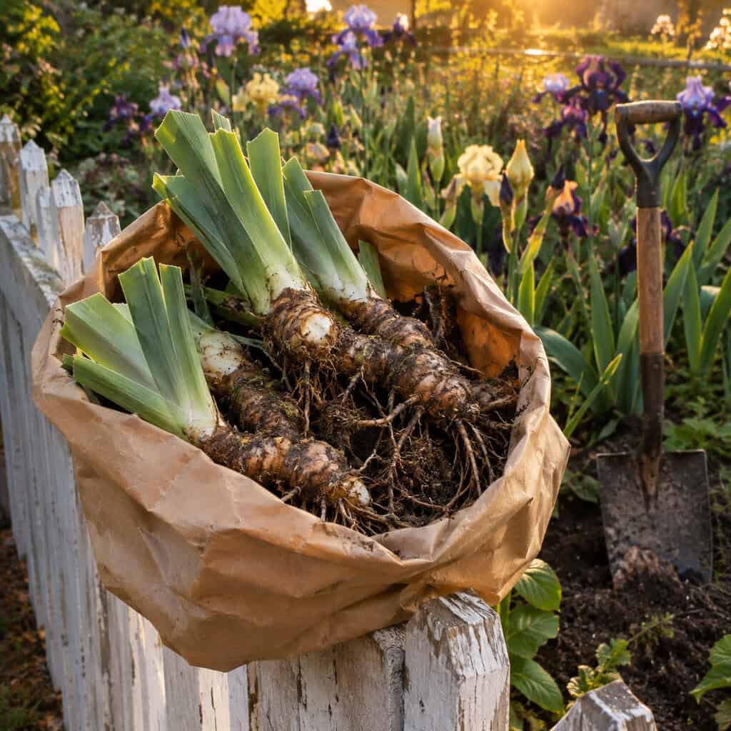 The Iris Her Neighbor Gave Her