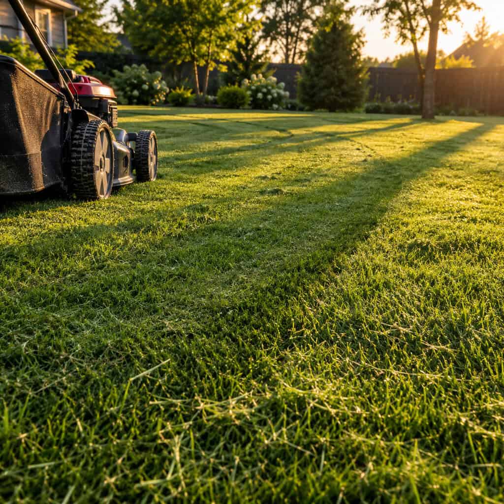 Grass Clippings Left Right Where They Fell