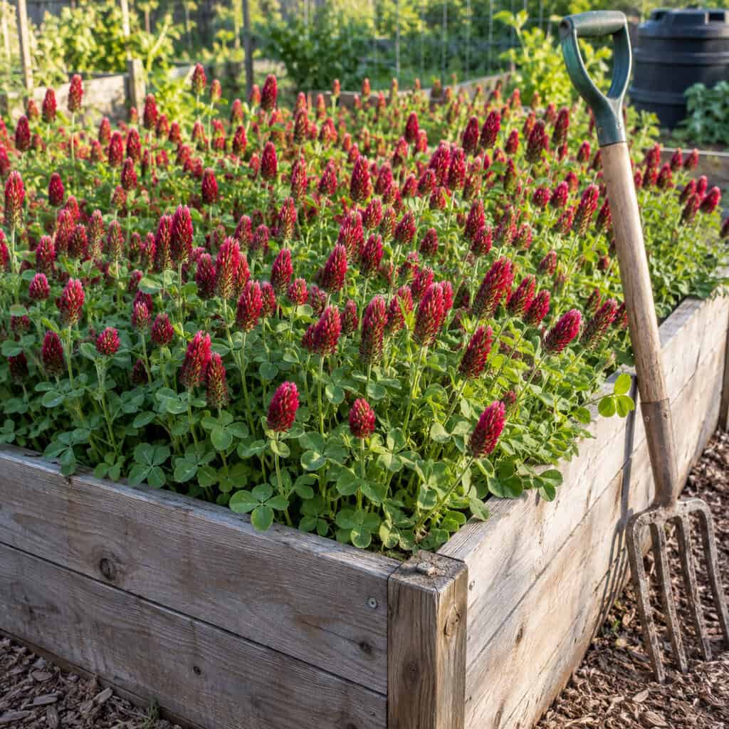 Crimson Clover Cover Crop