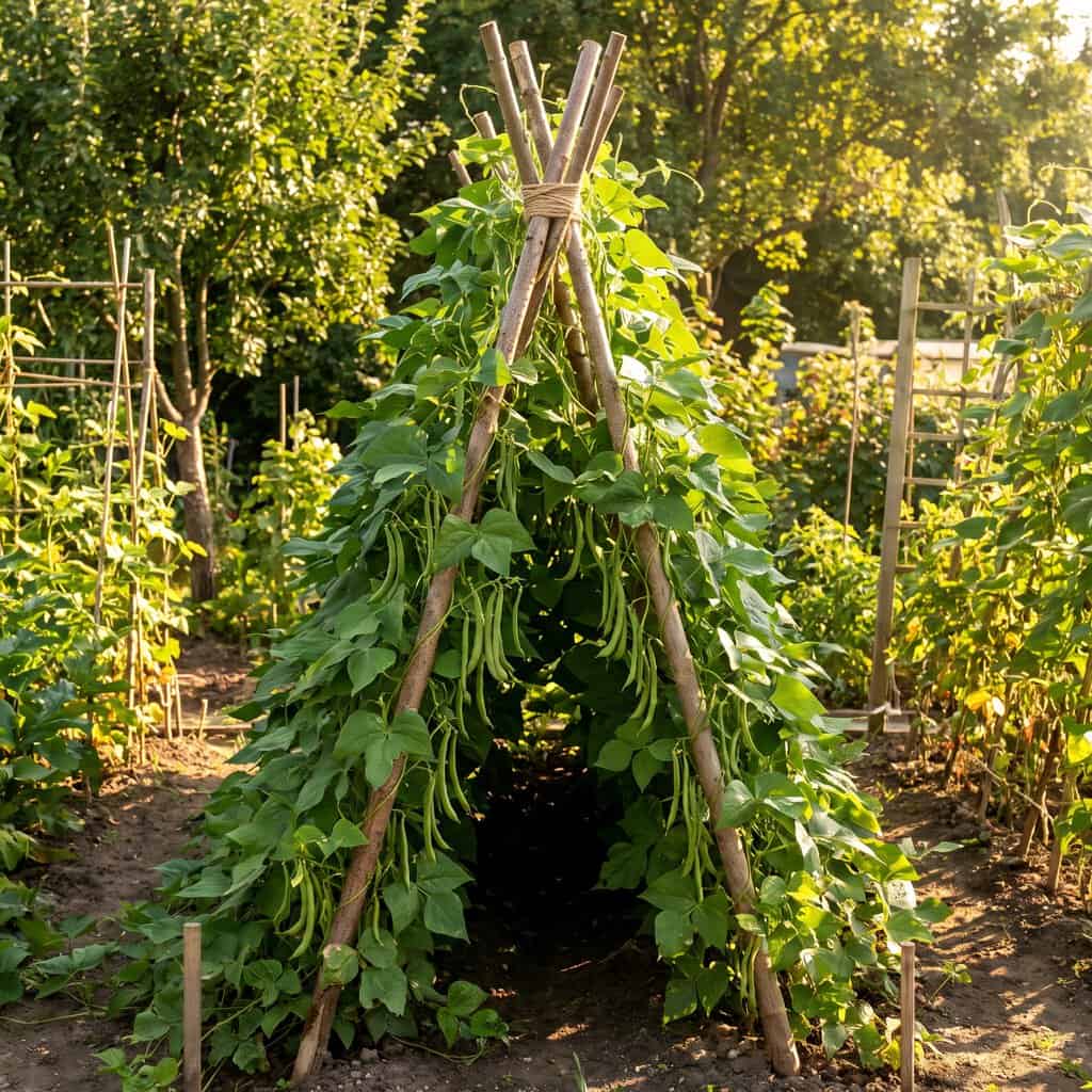 A Metal Obelisk or Trellis
