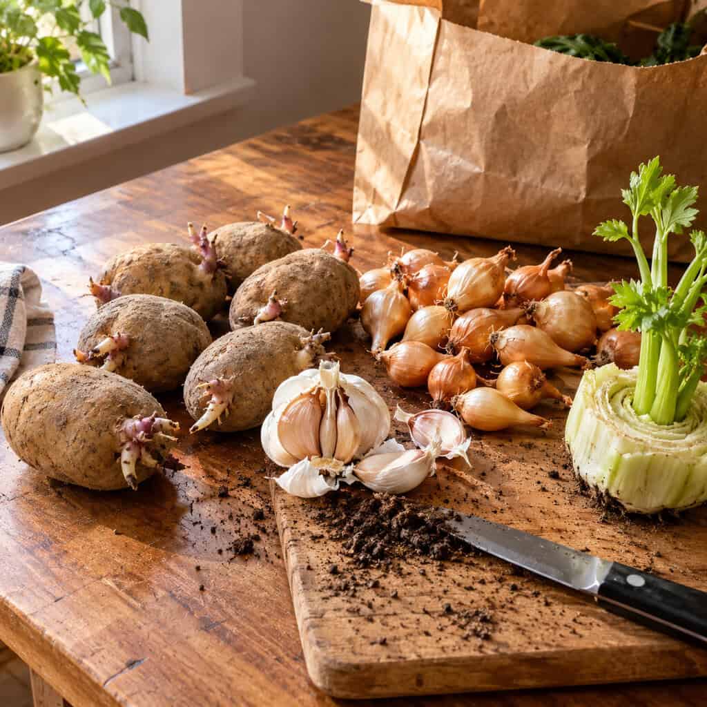 Replanting Straight Out of the Grocery Bag