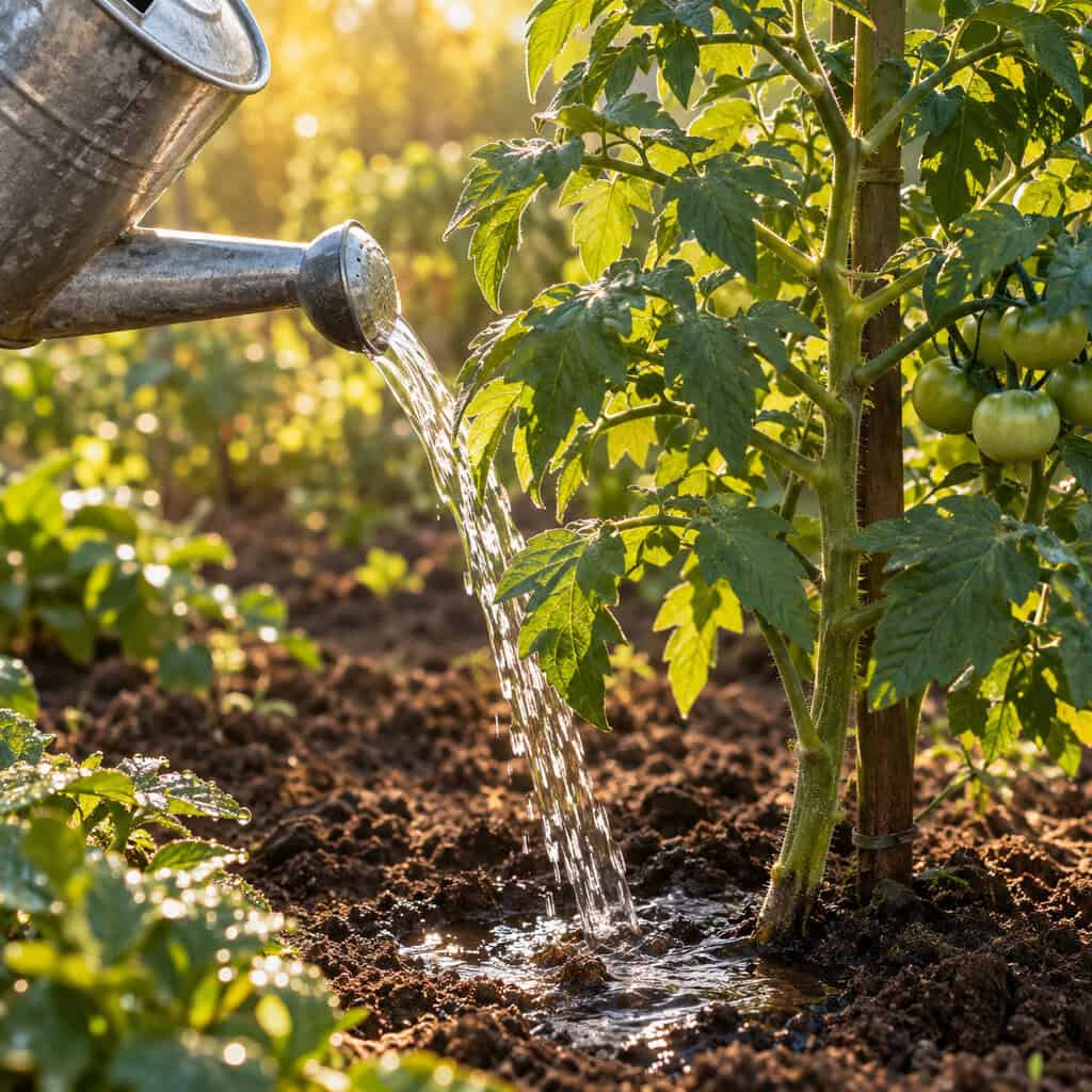Watering Deep, Early, and at the Roots