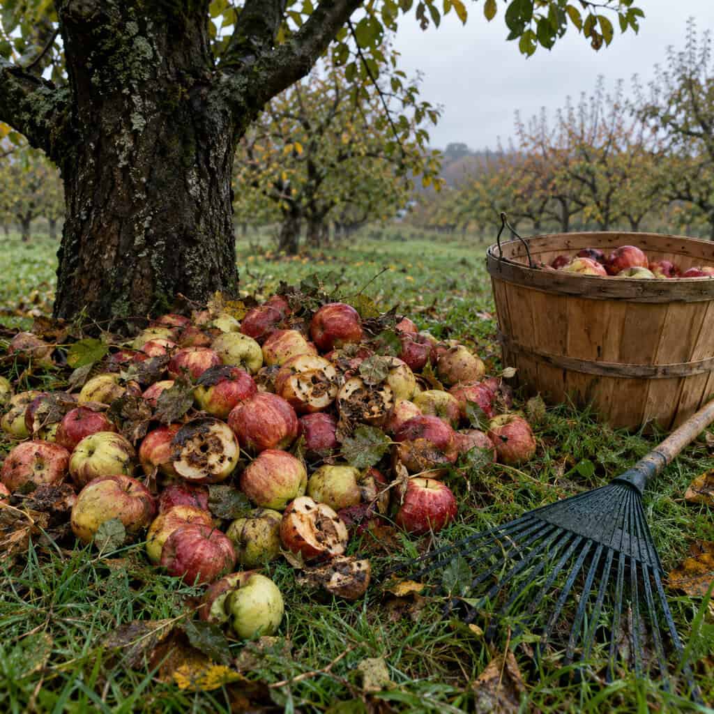 Raking Up Every Windfall Apple
