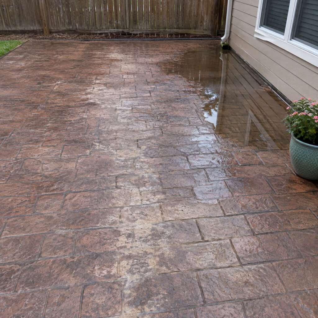 Paving the Whole Backyard