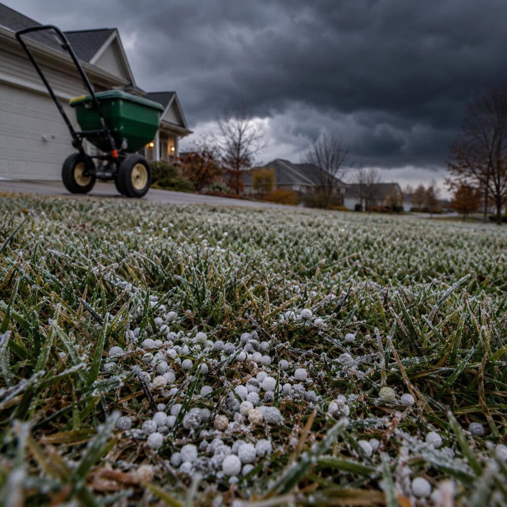 Stop Fertilizing Ahead of a Downpour or Onto Frozen Ground