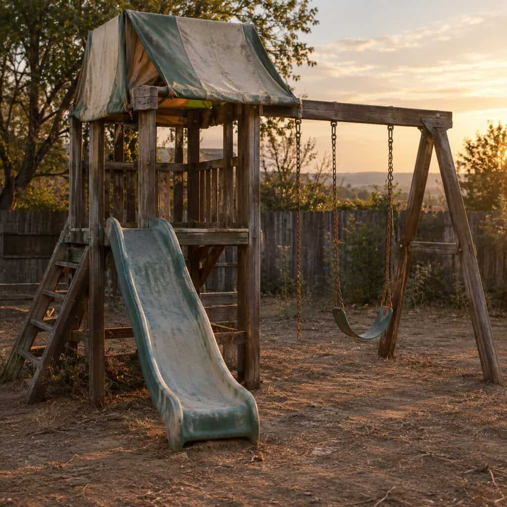 The Swing Set Nobody Has Played On in Ten Years