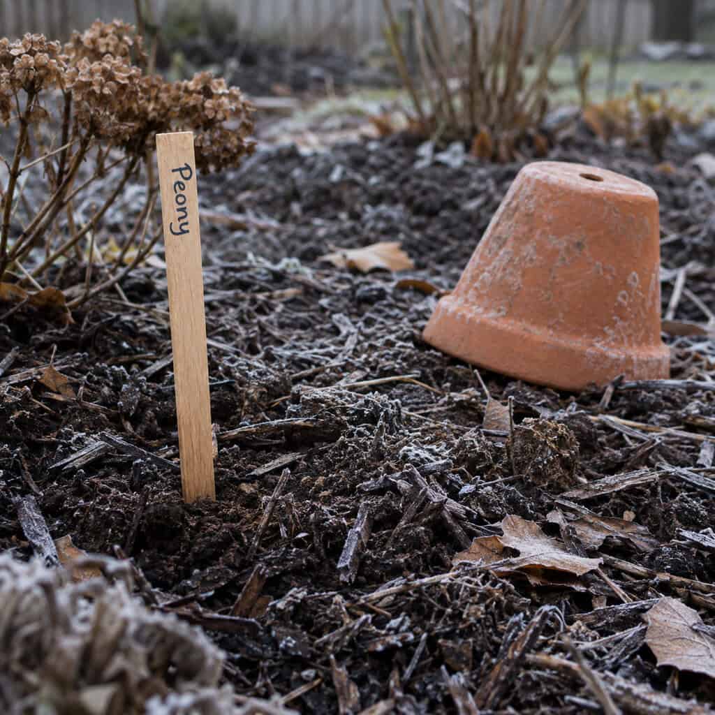 Stakes Marking Where the Late Sleepers Slept