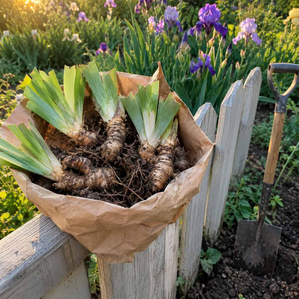 The Iris Her Neighbor Gave Her