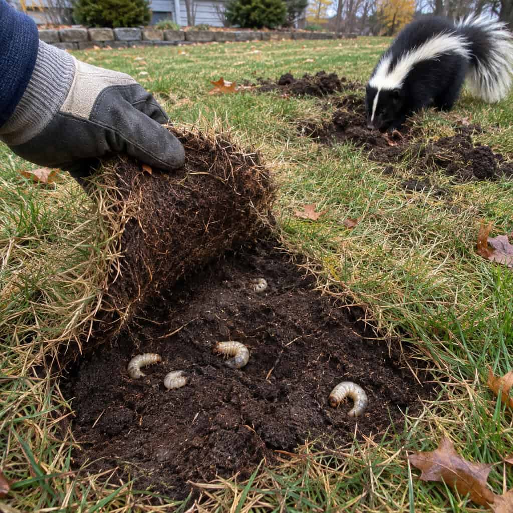 Stop Chasing Grubs With a Curative Treatment in October
