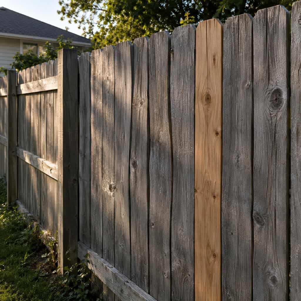 Pressure-Treated Pine for the Entire Fence