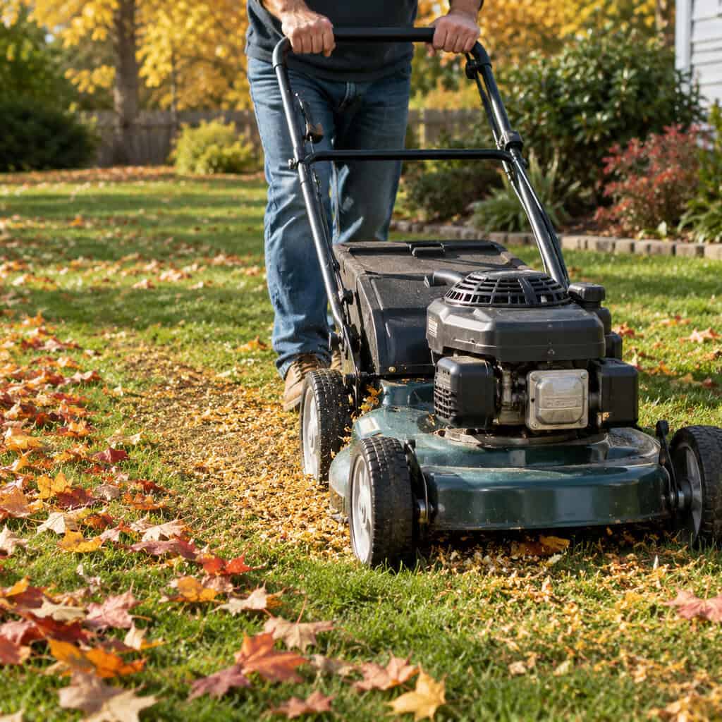 What Mulch-Mowing Is