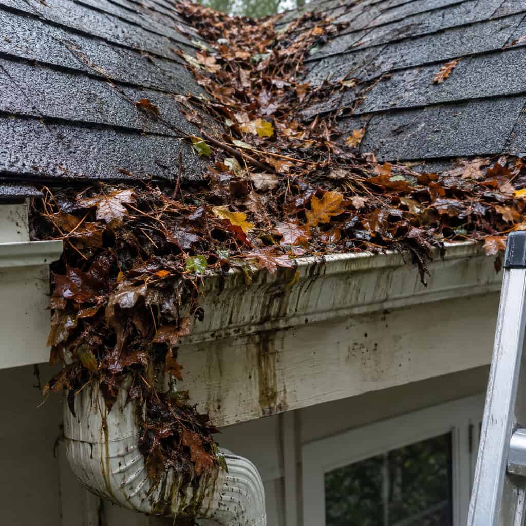 Strip Them Off the Roof, Gutters and Foundation First
