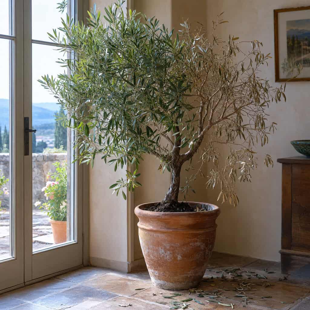 The Potted Olive Tree