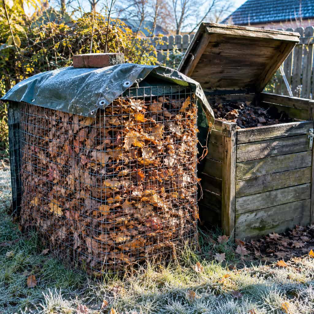 Stockpile Dry Leaves as Next Summer's "Browns"