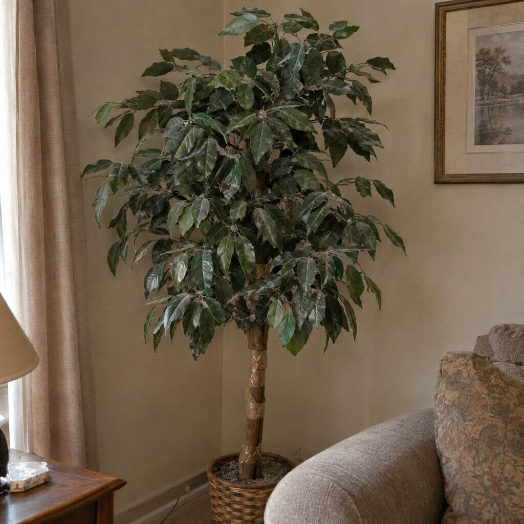 The Dusty Silk Ficus Tree