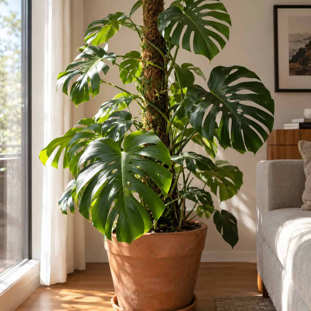 The Full-Grown Monstera Deliciosa