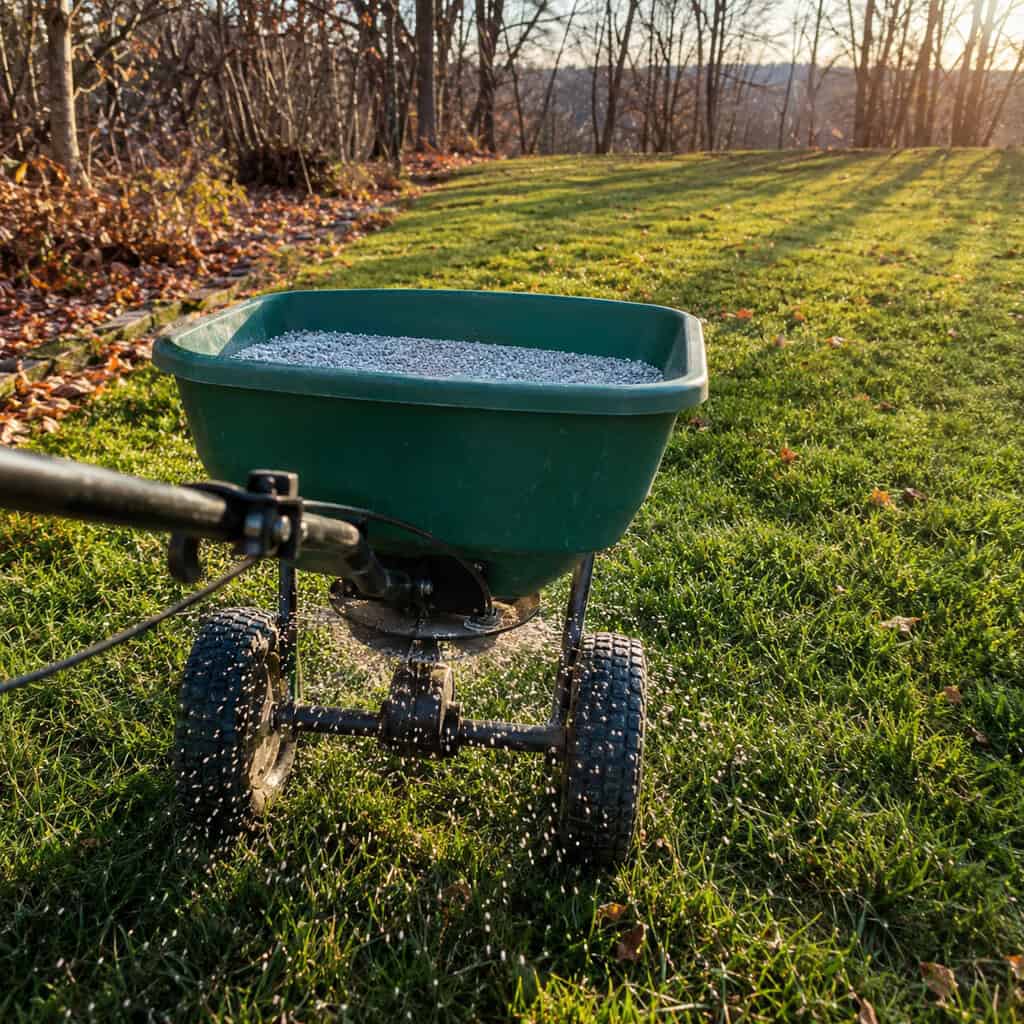 The Last Feeding the Lawn Got All Year