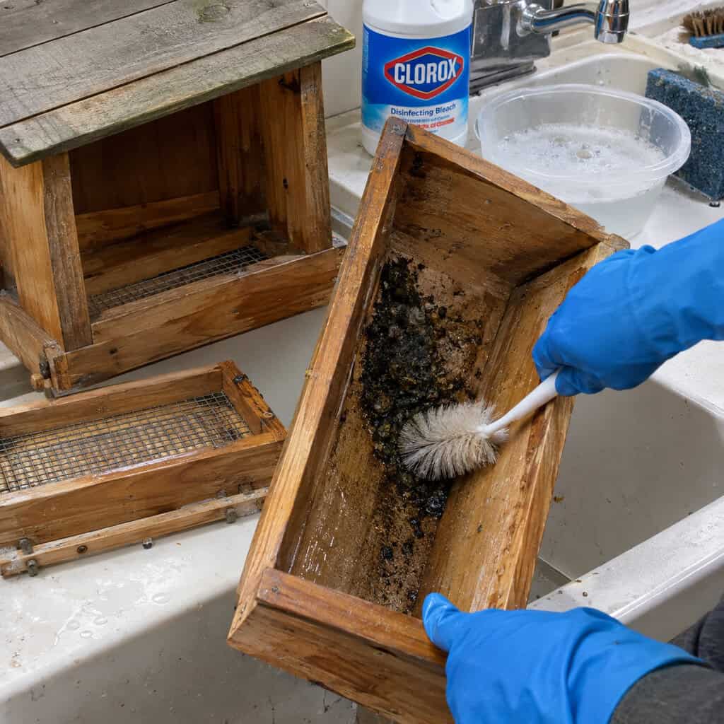 A Hopper That's Never Been Cleaned