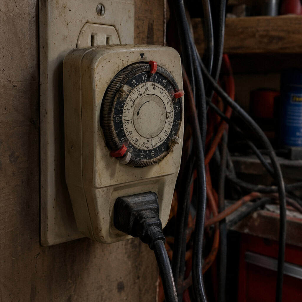 One Mechanical Dial Timer Running the Whole Yard