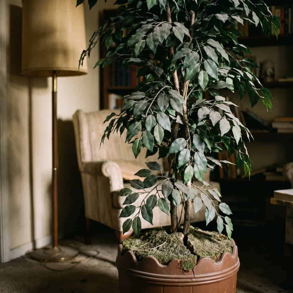 The Dusty Plastic Ficus