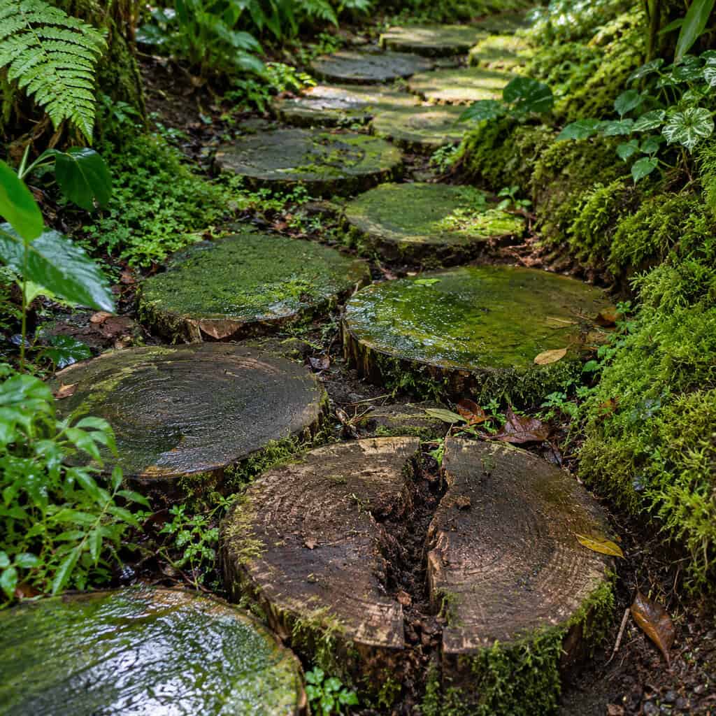 Tree-Cookie Stepping Stones