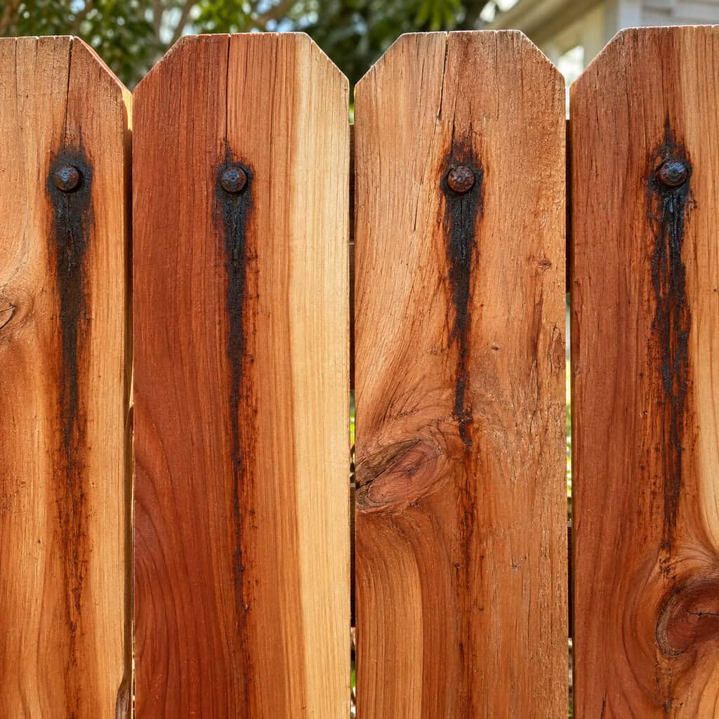 Cheap Fasteners in Cedar and Redwood