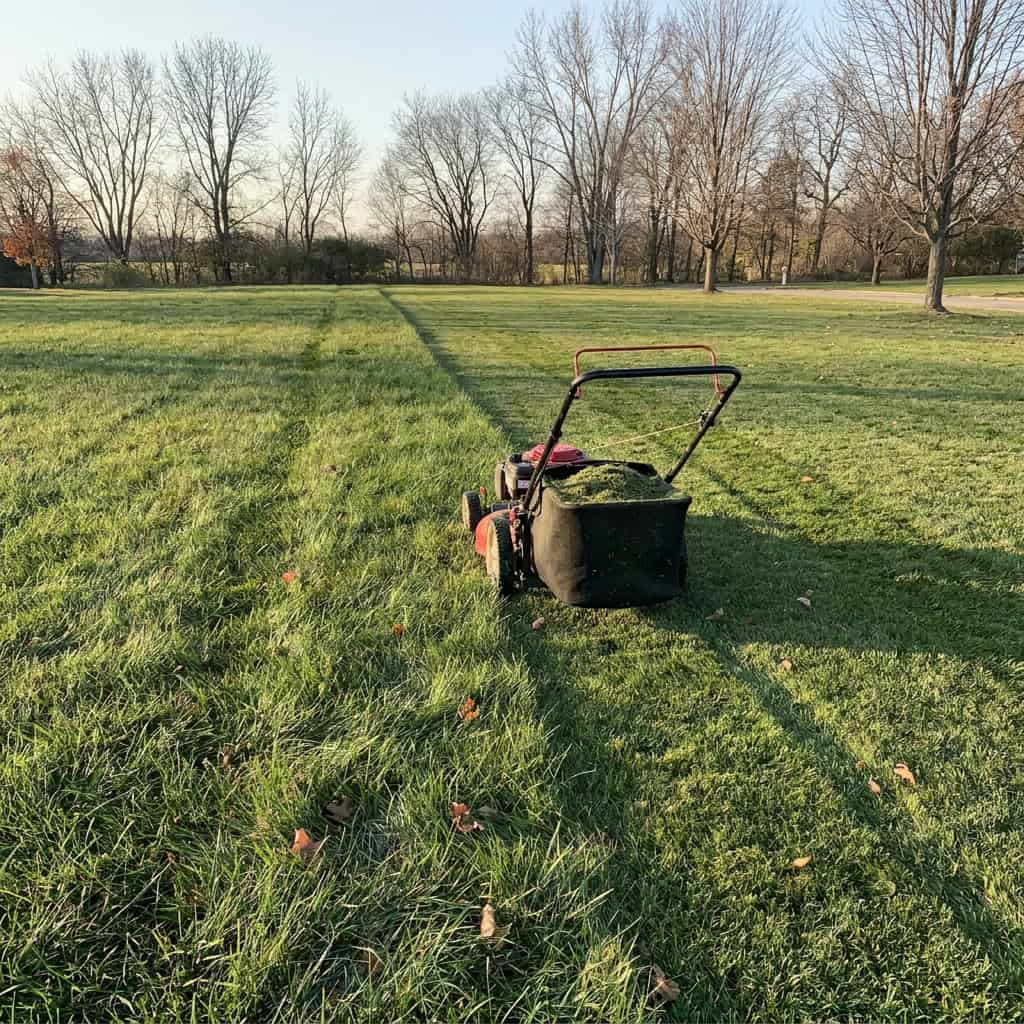 Dropping the Mower Deck for the Final Cut