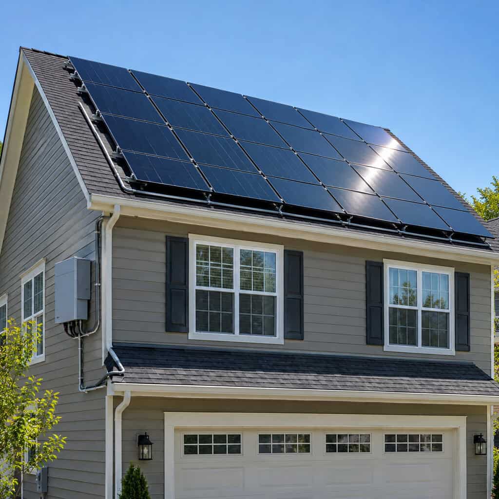 Front-Facing Solar Panels