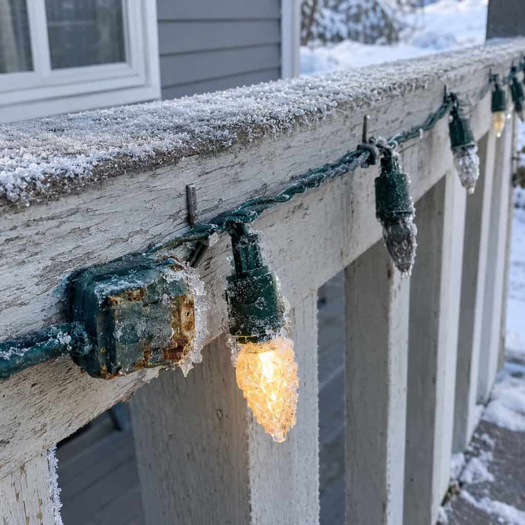 Indoor Lights Pressed Into Outdoor Duty