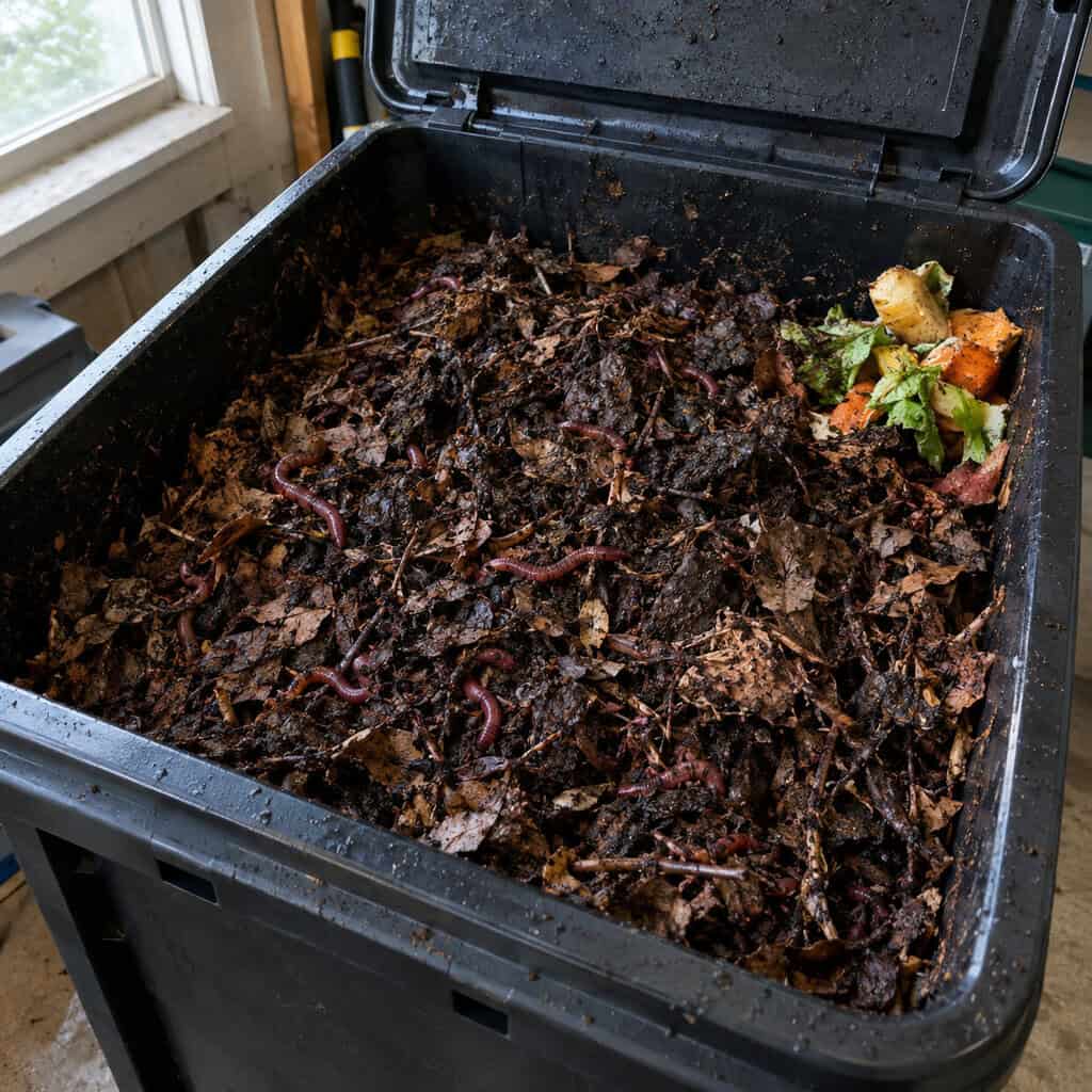 Worm Bin Bedding